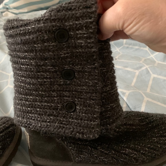 UGG Shoes - grey sweater ugg boots